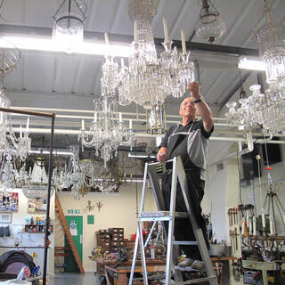 Antique Chandelier Services