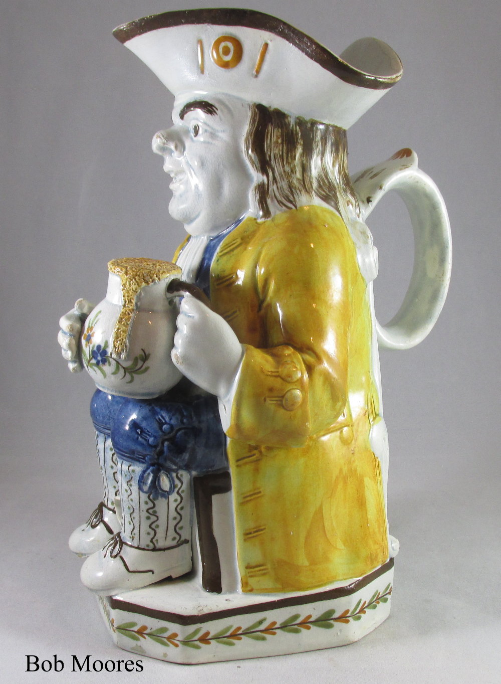 18th century English Antique Pottery – Creamware, Pearlware, Delft, Staffordshire